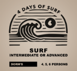 Imagem de 4 DIAS SURF INTERMÉDIO OU AVANÇADO - DORMITÓRIO