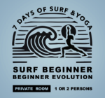 Imagem de 7 DIAS SURF & YOGA - INICIADO OU INICIADO EVOLUÇÃO - QUARTO PRIVADO